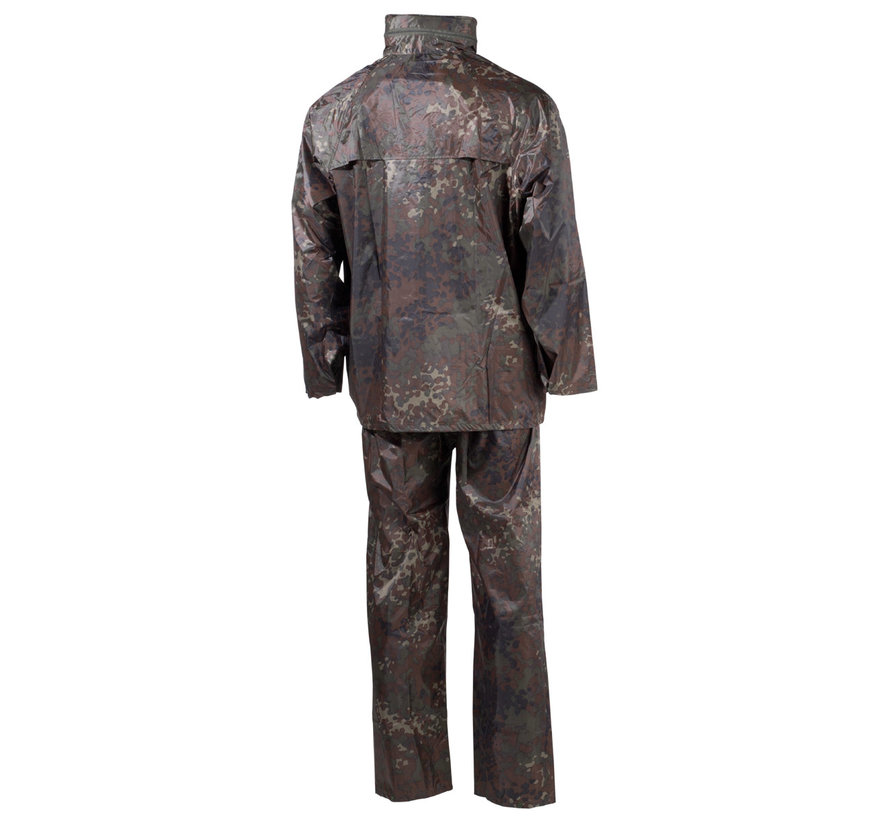 MFH - Regenanzug - 2-teilig - flecktarn