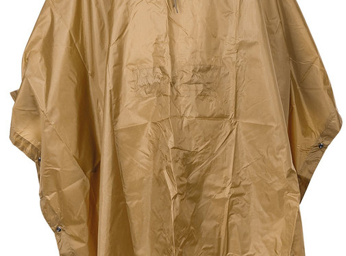 MFH MFH - Poncho -  Rip Stop -  coyote tan -  ca. 144 x 223 cm