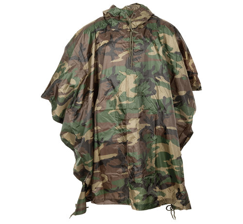 MFH MFH - Poncho -  Rip Stop -  woodland -  ca. 144 x 223 cm