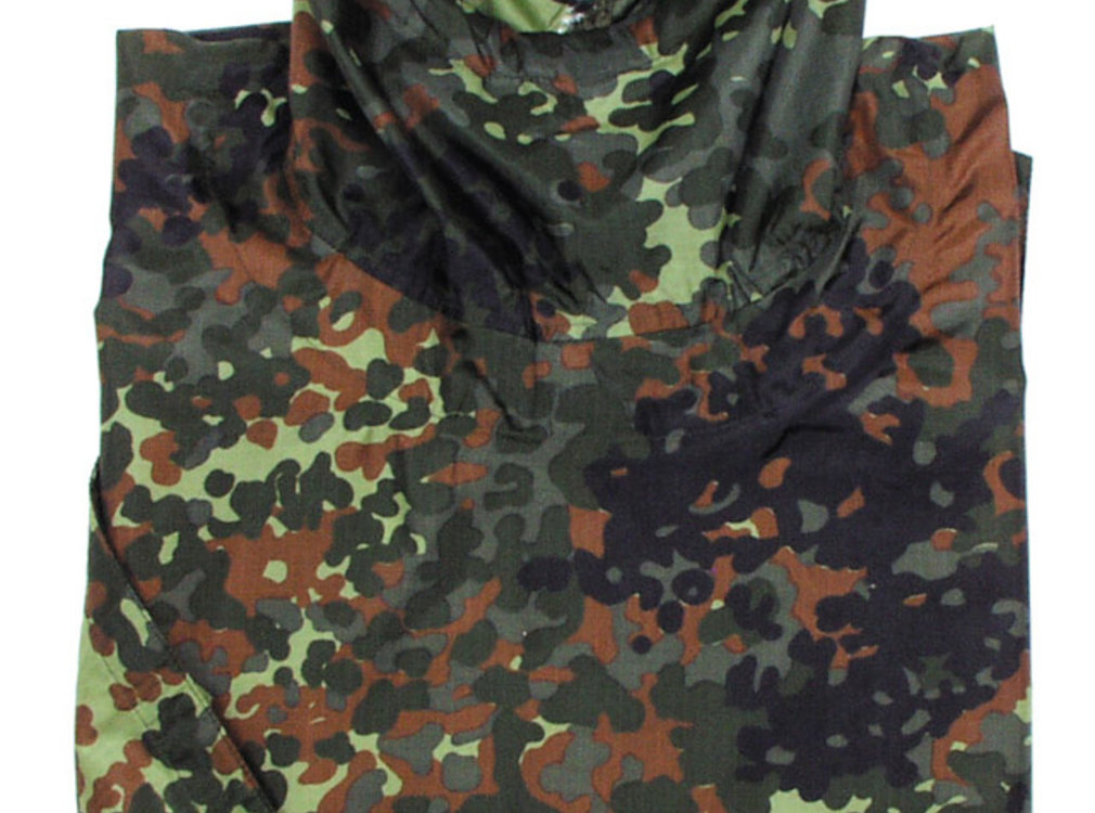 MFH MFH - Poncho -  Rip Stop -  BW camo -  ca. 144 x 223 cm
