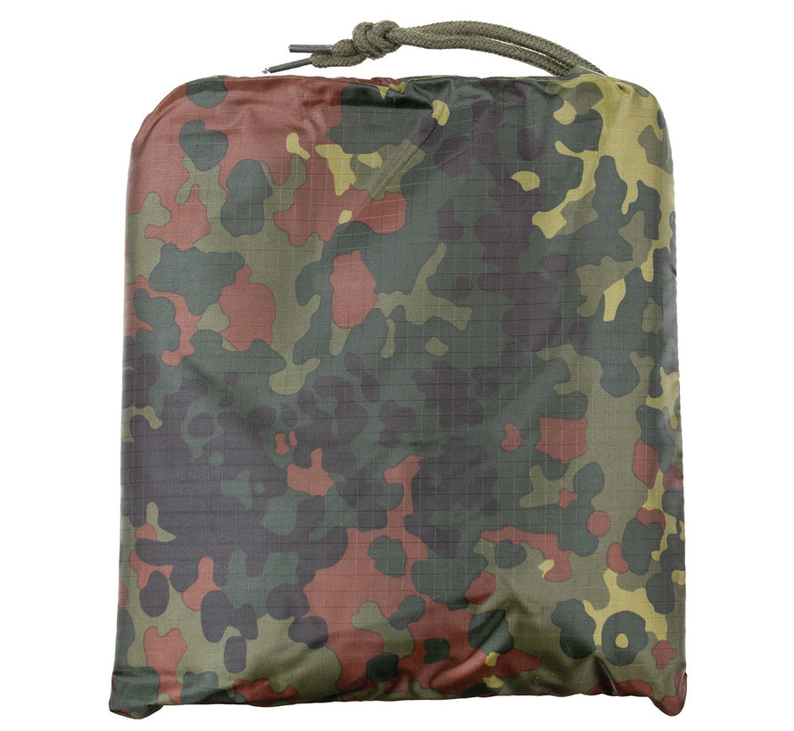 MFH - Poncho -  Rip Stop -  BW camo -  ca. 144 x 223 cm