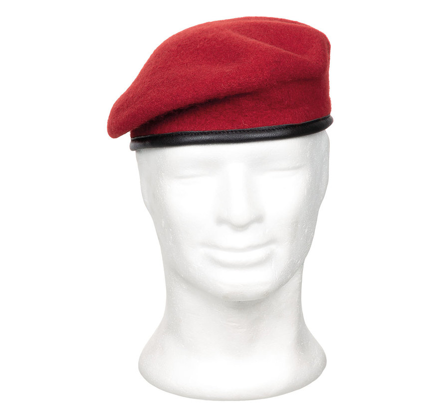 MFH - béret commando  -  rouge