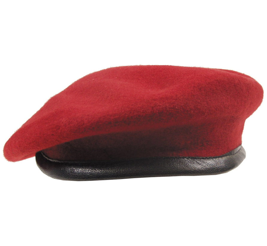 MFH - béret commando  -  rouge