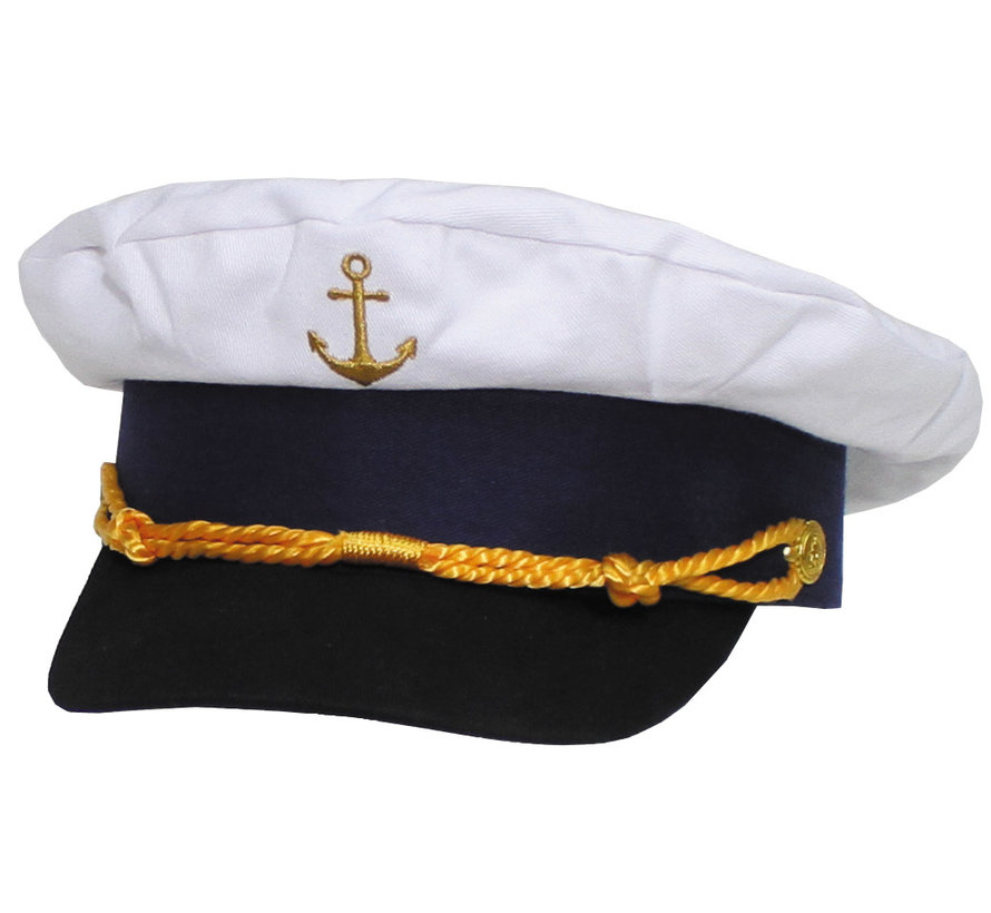 MFH - Chapeau de parapluie de marine  -  Or d’ancre brodé