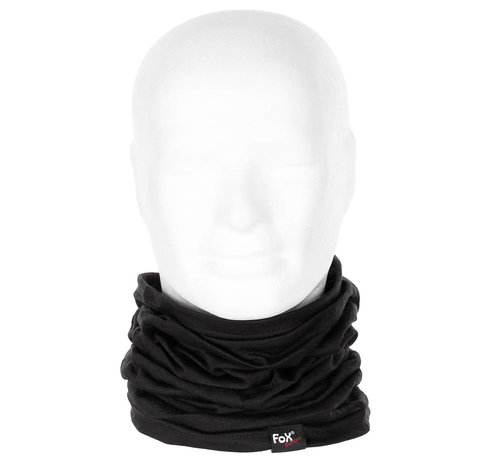 Fox Outdoor  Fox Outdoor - Écharpe tube -  "Merino Lite" -  noir