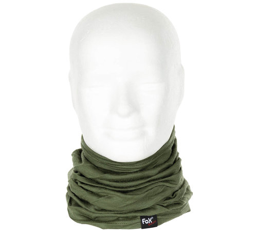 Fox Outdoor Fox Outdoor - Écharpe tube - "Merino Lite" - vert
