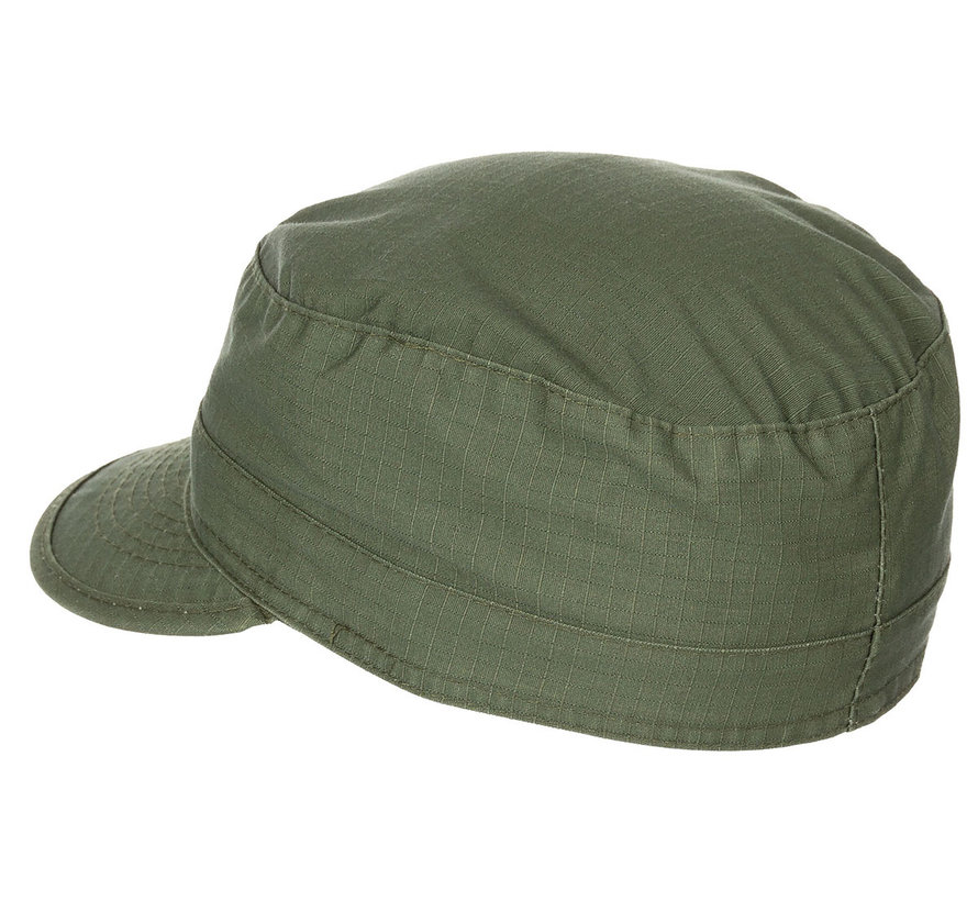 MFH - US BDU veld hoed  -  Rip stop  -  Olive-stonewashed