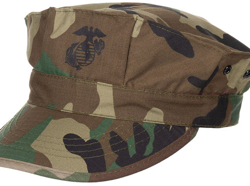 MFH MFH - US Cap - "USMC" - Rip Stop - - woodland - Marine-Corps-Druck
