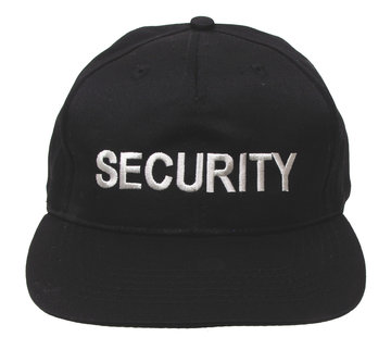 MFH MFH - US Cap -  schwarz -  bestickt -  "Security"