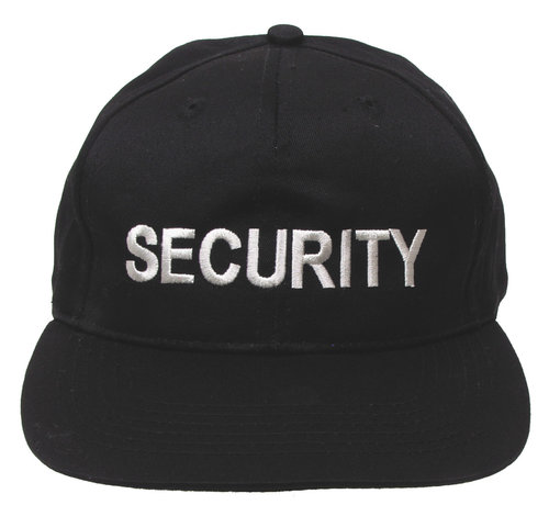 MFH MFH - US Casquette -  noir -  brodé -  "Security"