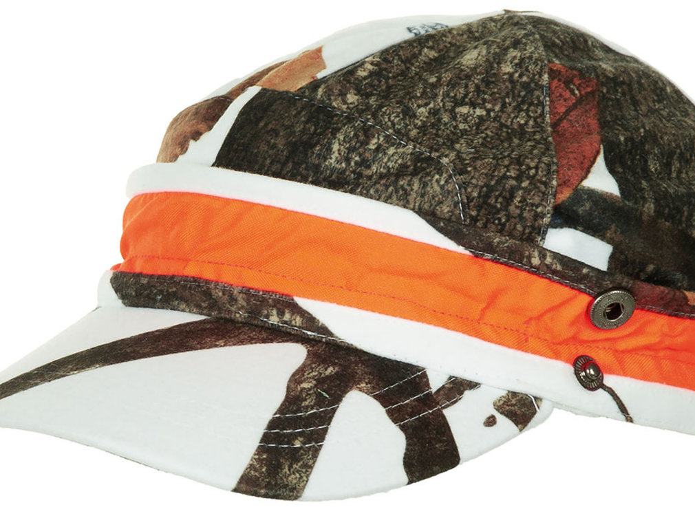 MFH MFH - Cap -  hunter-snow -  orange Leuchtstreifen