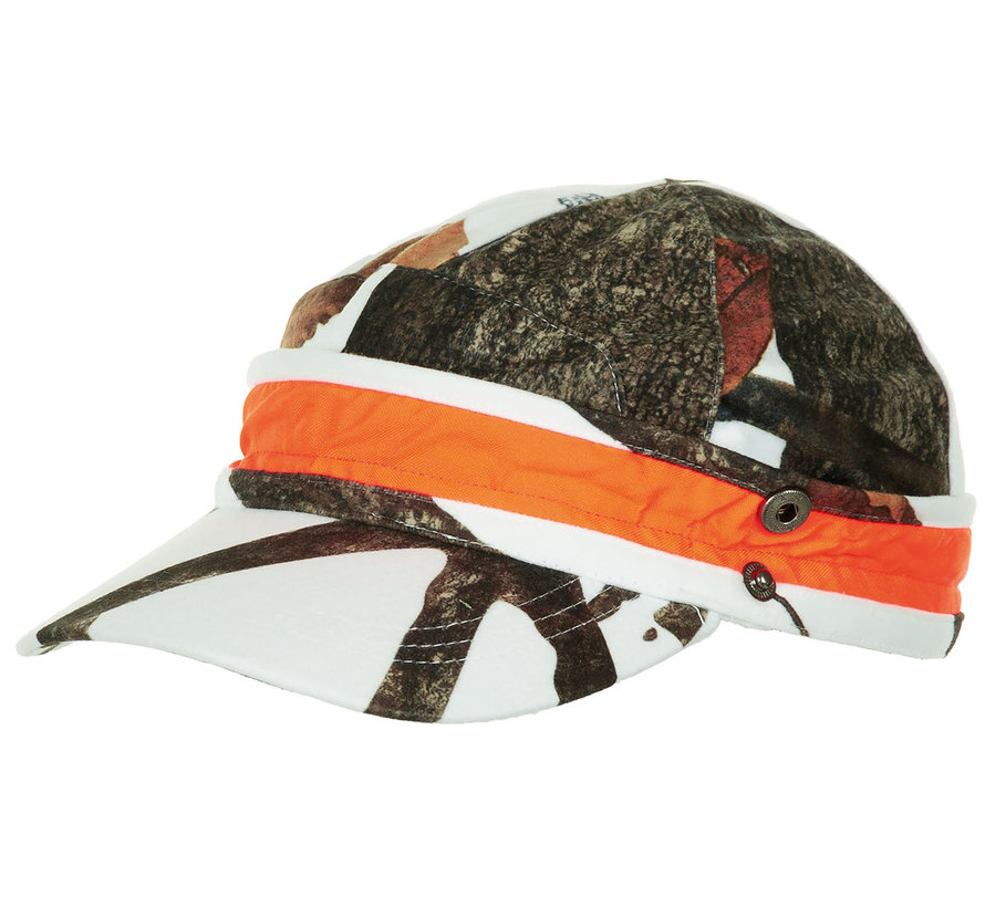 MFH - Casquette  -  chasseur-neige  -  bandes de lumière orange