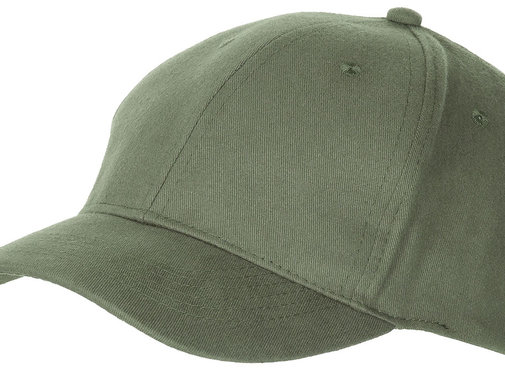 MFH MFH - BB Cap - Platte - OD groen - Geborsteld