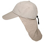 Fox Outdoor - Cap  -  "Sahara"  -  Beige  -  grote halsbeschermer