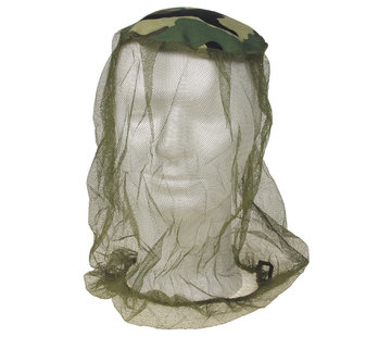 MFH MFH - Mosquito Head Net  -  OD groen-bos  -  elastische band