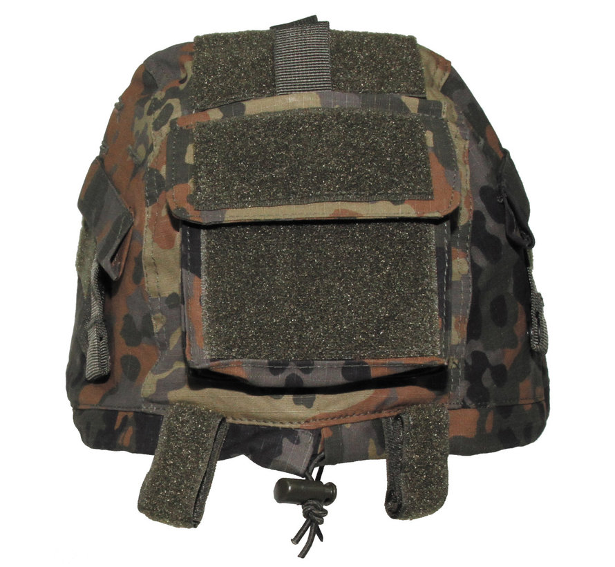 MFH - Helm Cover met zakken  -  instelbaar  -  BW camo