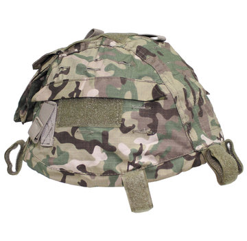 MFH MFH - Helm Cover met zakken  -  instelbaar  -  operation-camo