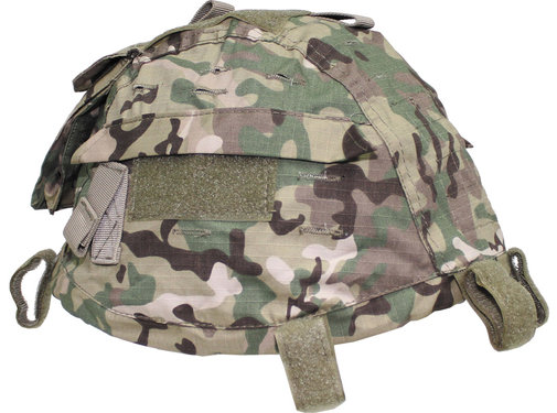 MFH MFH - Helm Cover met zakken - instelbaar - operation-camo