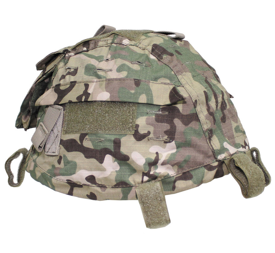 MFH - Helm Cover met zakken  -  instelbaar  -  operation-camo