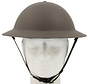 MFH - Brit. Tellerhelm -  "Tommy" -  WW II -  oliv