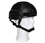 MFH - US Casque -  "MICH 2002" -  rails -   noir -  ABS-plastique