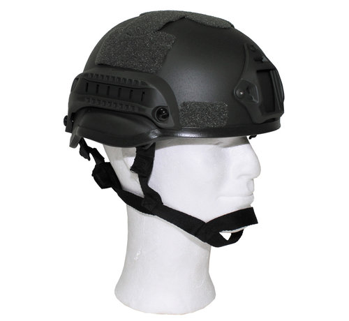 MFH MFH - Amerikaanse helm  -  "MICH 2002"  -  Rails  -  OD groen  -  ABS-plastic