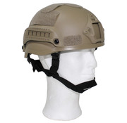 MFH MFH - US Casque -  "MICH 2002" -  rails -   coyote tan -  ABS-plastique