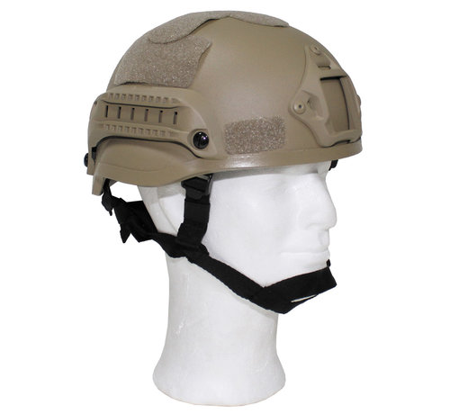 MFH MFH - US Casque -  "MICH 2002" -  rails -   coyote tan -  ABS-plastique