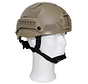 MFH - Amerikaanse helm  -  "MICH 2002"  -  Rails  -  coyote tan  -  ABS-plastic