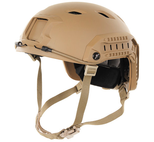 MFH MFH - Amerikaanse helm  -  FAST-parachutisten  -  coyote tan  -  Rails  -  ABS-plastic