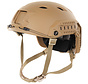 MFH - US Helm -  FAST-Fallschirmjäger -  coyote -  Rails -  ABS-Kunststoff