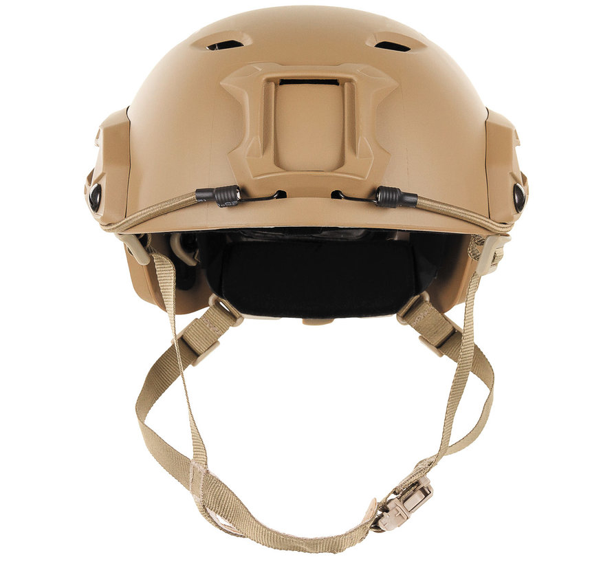 MFH - US Casque -  FAST-parachutistes -  coyote tan -  ABS-plastique