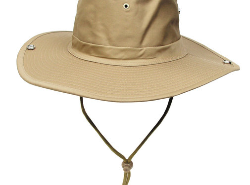 MFH MFH - Buschhut - khaki - - mit Kinnband - zum Hochstellen