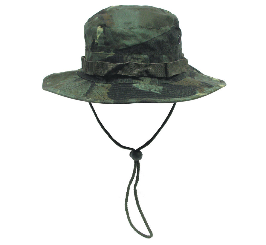 MFH - US GI Buschhut - Kinnband - GI - Boonie - Rip Stop - hunter-grün