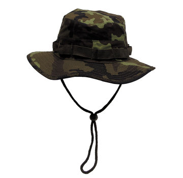 MFH MFH - Chapeau américain GI Bush  -  Bande de menton  -  Gi  -  Boonie  -  Arrêt Rip  -  M 95 Camouflage CZ