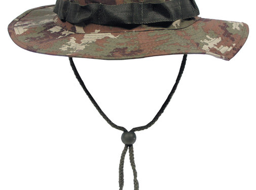 MFH MFH - US GI Buschhut -  mit Kinnband -  GI Boonie -  Rip Stop -  vegetato