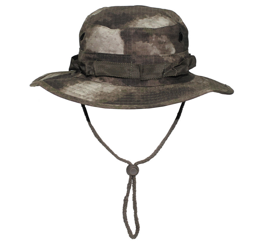 MFH - US GI Buschhut -  Kinnband -  GI -  Boonie -  Rip Stop -  HDT-camo