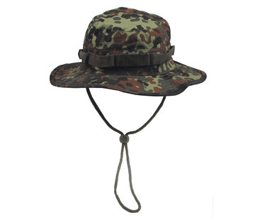 MFH MFH - Chapeau américain GI Bush  -  avec bande de menton  -  GI Boonie  -  Arrêt Rip  -  flecktarn  -