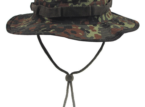 MFH MFH - Chapeau américain GI Bush  -  avec bande de menton  -  GI Boonie  -  Arrêt Rip  -  flecktarn  -