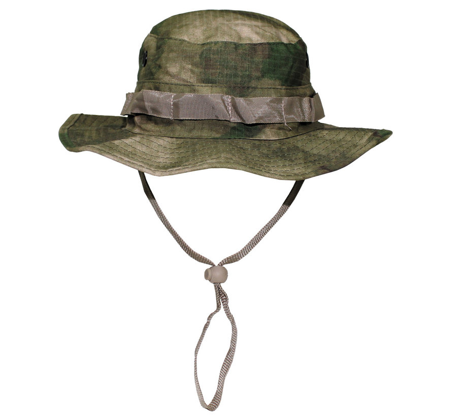 MFH - US GI Bush hoed  -  met kin band  -  GI Boonie  -  R/S  -  HDT-Camo FG  -