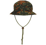 MFH MFH - bouillon Buschhut Buschhut  -  avec bande de menton  -  SF Boonie  -  Arrêt Rip  -  flecktarn