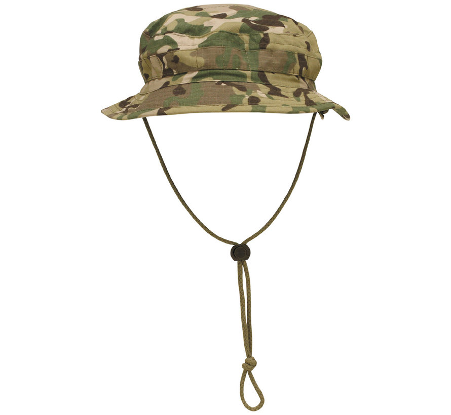 MFH - Brit. Buschhut -  mit Kinnband -  SF Boonie -  R/S -  operation-camo