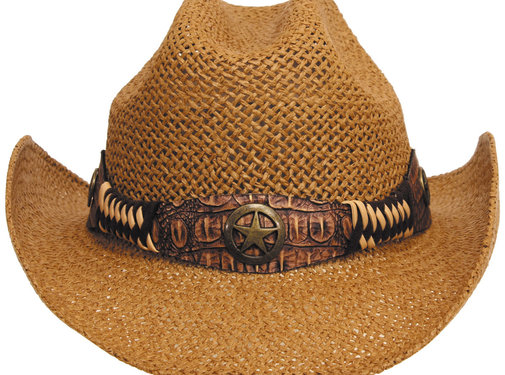 Fox Outdoor Fox Outdoor - Chapeau de Paille - "Georgia" - ruban de chapeau - marron