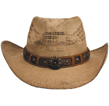 Fox Outdoor Fox Outdoor - Chapeau de Paille -  "Colorado" -  ruban de chapeau -  marron