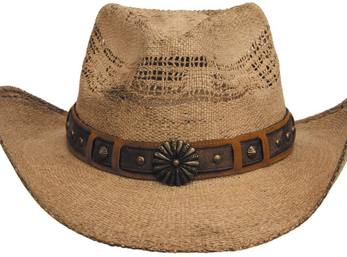 Fox Outdoor Fox Outdoor - Strohoed - "Colorado" - met hoedenband - Brown