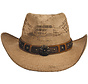 Fox Outdoor - Chapeau de Paille -  "Colorado" -  ruban de chapeau -  marron
