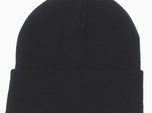 MFH MFH - Rollmütze - Polyacryl - schwarz - fein gestrickt