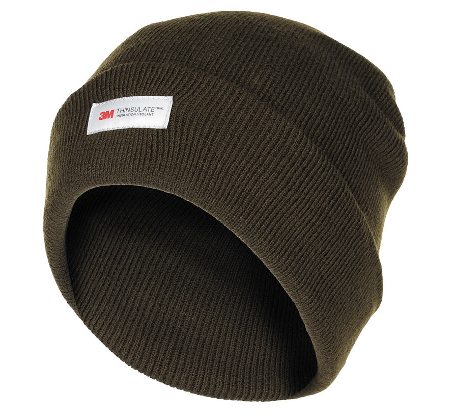 MFH - Bonnet -  vert -   3M™ Thinsulate™ Insulation