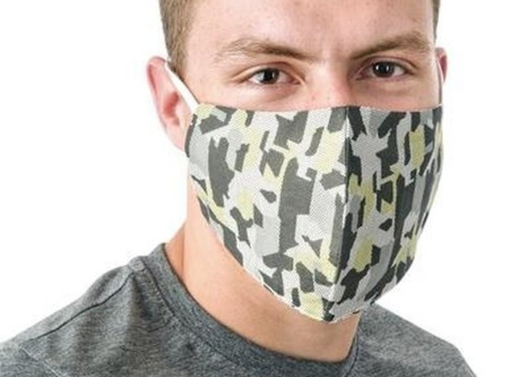 Mundmasken / Waschbare Masken - 5 Stück - Baumwolle - Tarnung - nicht medizinisch