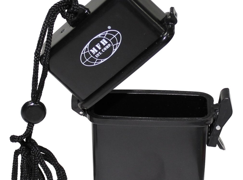 MFH MFH - boîte plastique -  imperméable -  7 x 2 - 5 x 11 cm -  noir